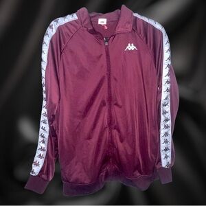 Kappa Burgundy Track Jacket